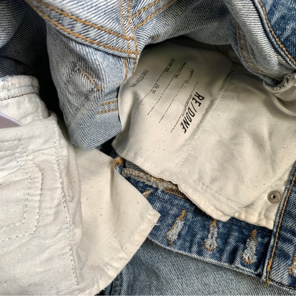 RE/DONE Originals 70s Stove Pipe Jeans size 24 - Picture 14 of 14